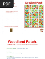 Woodland Patch Quilt Pattern