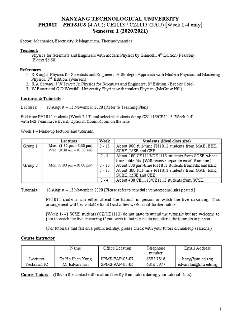 Physics Fundamentals Mechanics, Electricity, and