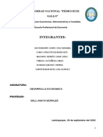 Analisis de Conyuntura para El Desarrollo y Crecimiento Económico