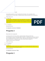 Evaluación Inicial Contrato Internacionales