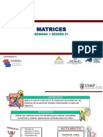 Matrices Sesion 01 PDF