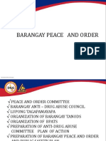 Barangay Peace and Order