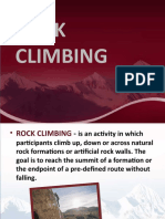 Rock Climbing