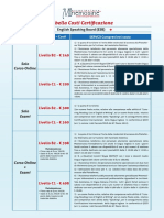 Tabella Costi Corsi PDF