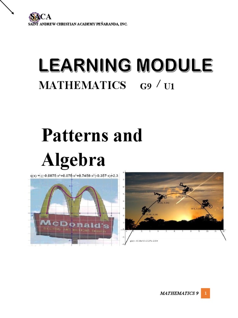 MODULEMATH9999999 Final | PDF | Quadratic Equation | Factorization
