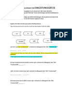 Sprachbausteine Für Einleitungssätze