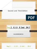 G 13 Second and Third Edition