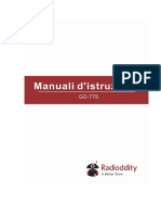 GD-77S-Italian Manual PDF