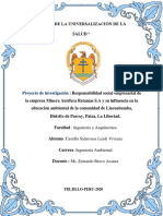 Proyecto de Investigación 1° Unidad