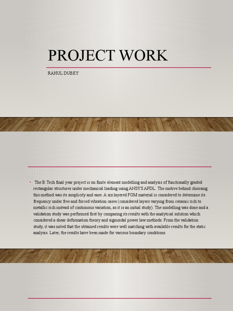 Project Work: Rahul Dubey | PDF | Science & Mathematics