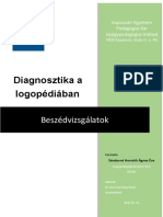 Beszédvizsgálatok PDF