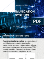 Communication Systems: Building Utilities 2