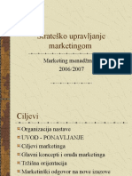 Stratesko Upravljanje Marketingom