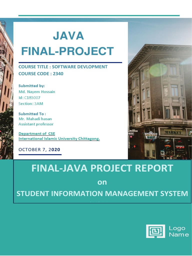 Java Final Project Report - C183007 PDF | PDF | Button (Computing ...