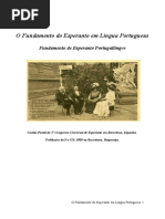 O Fundamento do Esperanto em Língua Portuguesa