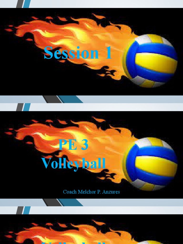 Session 2 PPT Volleyball History MPA PDF Ball Games Volleyball