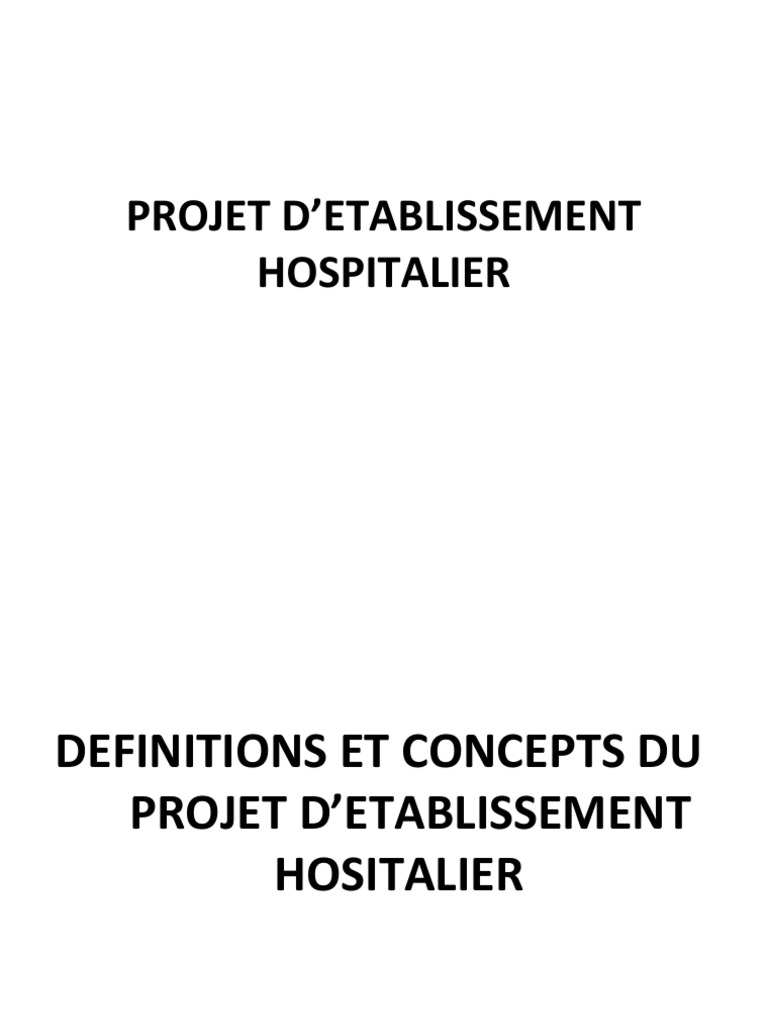 Projet Médical Exemple Pdf | Projet De Pôle Médical – CLYMI