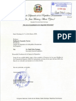 Proyecto de Ley Que Modifica La Ley General de Deportes, No.356-05, Del 30 Agosto de 2005.