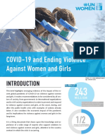 Issue Brief Covid 19 and Ending Violence Against Women and Girls en PDF