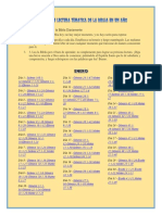 Plan de Lectura Tématica de La Biblia en Un Año Columnas