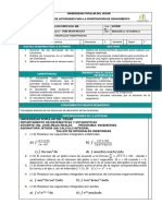 Taller de Integrales Indefinidas PDF