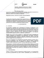 SENTENCIA RAD #2019-00243-00 Procedencia de La Tutela Contra Actos Administrativos PDF