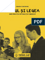 Elevul Si Legea 2019 Ghid Practic de Educație Juridică PDF