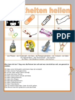 Krankheit Und Gesundheit Krankheiten Heilen Aktivitaten Spiele Arbeitsblatter Einszueins Mento - 96357