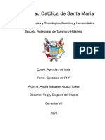 Ejercicios PNR Agencias de Viaje