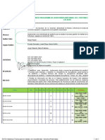 PROGRAMA y PLAN DE AUDITORIA 2020