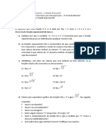 CEFET Química - Lista de Recuperação 1