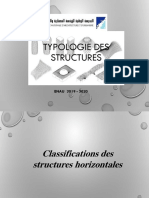 Classification Des Structures Horizontales PDF