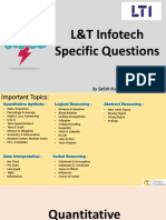 L&T TCS Specific