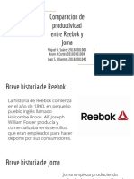 Productividad Reebok Vs Joma