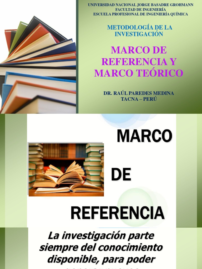 Marco de Referencia y Marco Teórico PDF | PDF