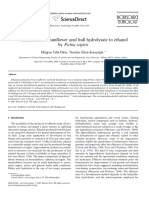 Fermentation of Sun Ower Seed Hull Hydrolysate To Ethanol by Pichia Stipitis