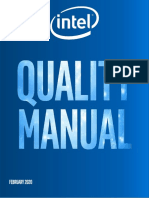 Intel Quality Manual