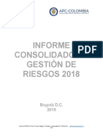 Informe de Seguimiento A Gestion de Riesgos Final