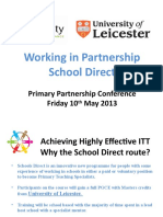 Matthew - Partnership Conference 10th May 2013 Leicester University
