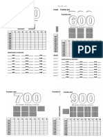 familias de numeros para imprimir 100-900