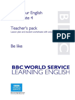 Keep Your English Uptodate4 Teacher's Pack: Lesson Plan and Student Worksheets With Answers