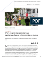 The Three Pillars - Why, Despite The Coronavirus Pandemic, House Prices Continue To Rise - Finance & Economics - The Economist PDF