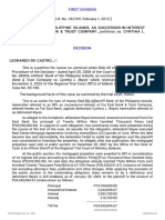 Petitioner Vs Vs Respondent: First Division