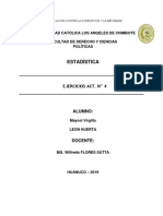Estadística Act #4 PDF