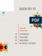 Modelo Quien Soy Yo PDF