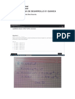 Prueba de Desarrollo 01 Quimica