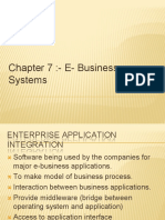 Chapter 7:-E - Business Systems
