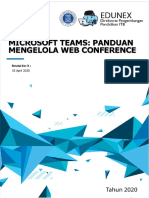 Ms Team Panduan Mengelola Web Conference v03