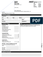 Application For Connection: Installation Address