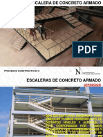 Escaleras de Concreto y Caja de Ascensores